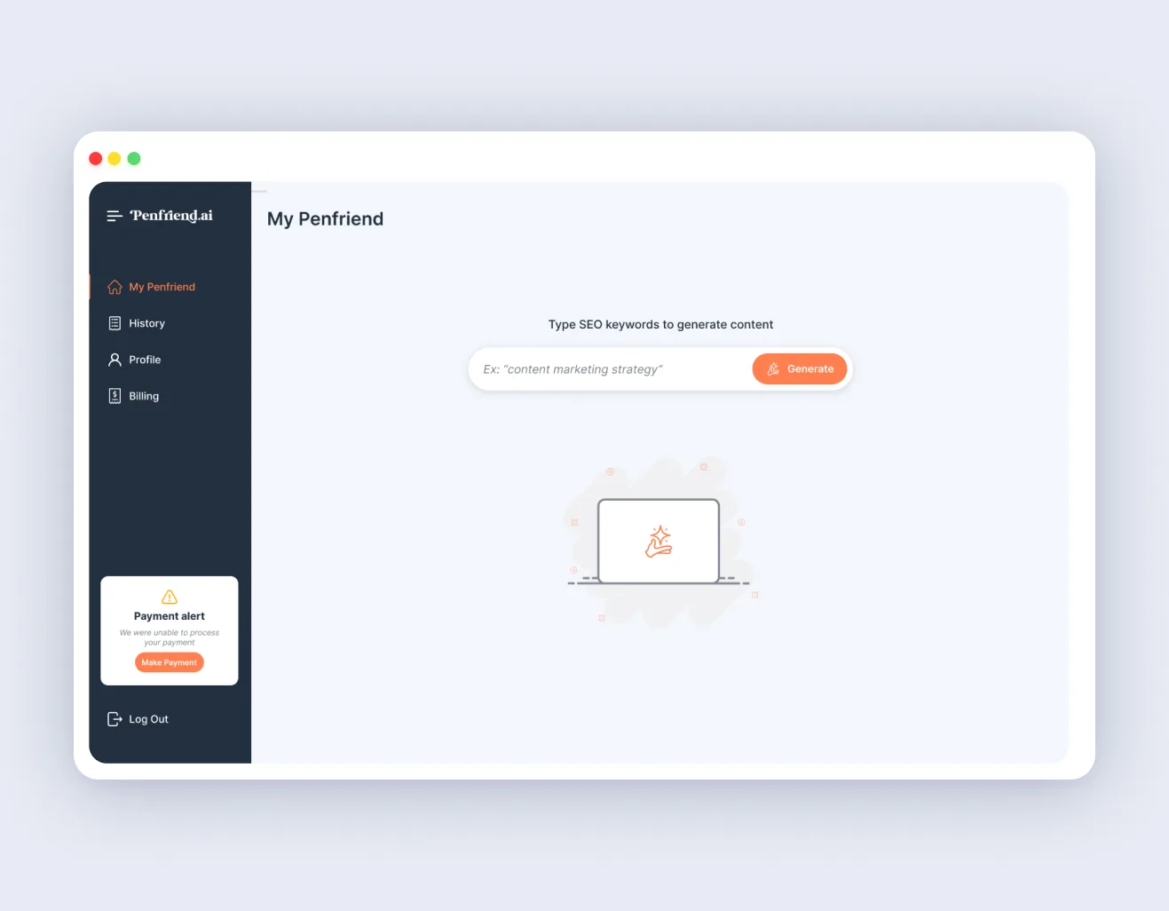 Penfriend screenshot 1